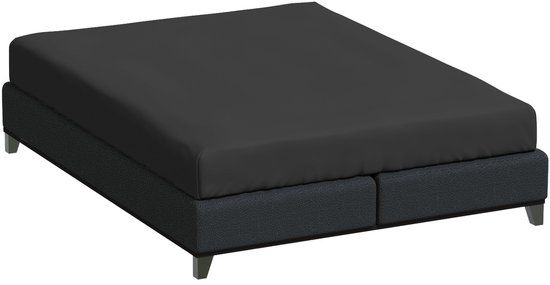 Bella Donna Hoeslaken Jersey - 90x190-100x220 - antraciet