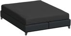 Bella Donna Hoeslaken Jersey - 90x190-100x220 - antraciet