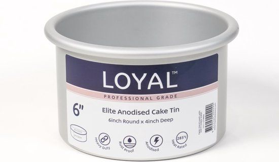 LOYAL Bakeware LOYAL Elite Taartvorm Extra Hoog Rond Ø15cm