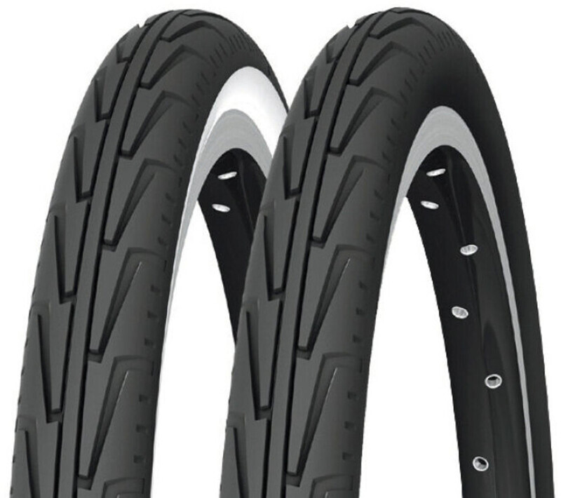 Michelin City'J 16"" draadband, black/white