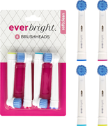 Everbright. Everbright SoftClean opzetborstels - 4 stuks