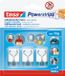 tesa Powerstrips haken Small - wit - 3 x haak, 4 x strips - afneembare draadhaken - zonder boren