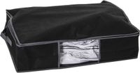 5five Dekbed/kussen opberghoes - zwart - vacuumzak - 60 x 45 x 15 cm - Dekbedhoes - Beschermhoes