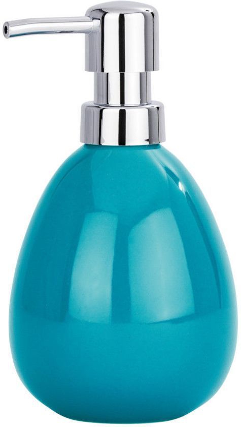 WENKO Keramische Zeepdispenser Polaris Petrol 390ml