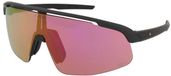 Alpina Turbo Pro S Q-Lite Zonnebril Zwart Metallic Matt/Roze Spiegel