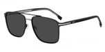Hugo Boss BOSS 1748/S Matte black ruthenium Zonnebril Mannen