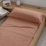 Belum Dustypink Beddengoedset, 100% gekamd katoen, draaddichtheid 175 voor 90 bedden, lakens: 160 x 270 cm, hoeslaken: 90 x 200 cm + 25 cm vouwbalg