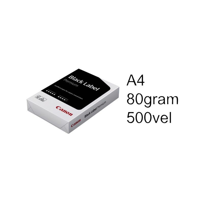 Canon Kopieerpapier black label premium a4 80gr wit 500vel
