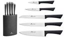 Gerlach GRANITEC 5 Piece Stainless Steel Knife Block Set - Loft