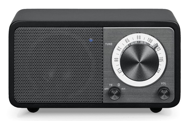 Sangean WR-7 Draagbare FM Radio met Bluetooth - Zwart
