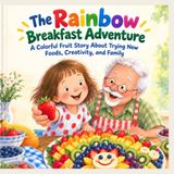 The Rainbow Breakfast Adventure: A Colorful Fruit Story About Trying New Foods, Creativity, and Family