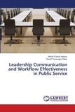 Leadership Lap Lambert Academic Publishing Leadership Communication and Workflow Effectiveness in Public Service Paperback