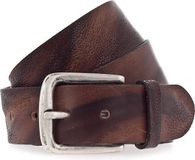 Vanzetti Leren riem 40mm Leather Belt W80 Mid Brown bruine