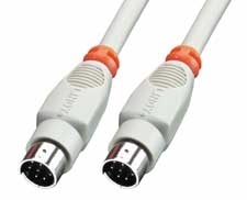 LINDY 8 Pin Mini DIN Cable 2 m