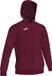 Joma Menfis Jas Met Kap Kinderen - Bordeaux | Maat: 5XS (116)