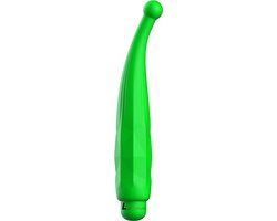 Shots - Luminous Lyra - Siliconen G-spot Vibrator - Green