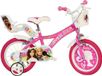 Mattel Barbie Vélo enfant 14 pouce Rose/Blanc
