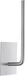 Smedbo Reserverolhouder Hoogte 15cm Geborsteld Edelstaal B1037