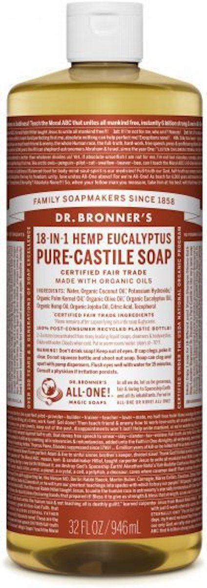 dr bronners Liquid soap eucalyptus