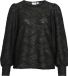 VILA VIFINA L/S O-NECK TOP NOOS Femme Hauts Noir XXL