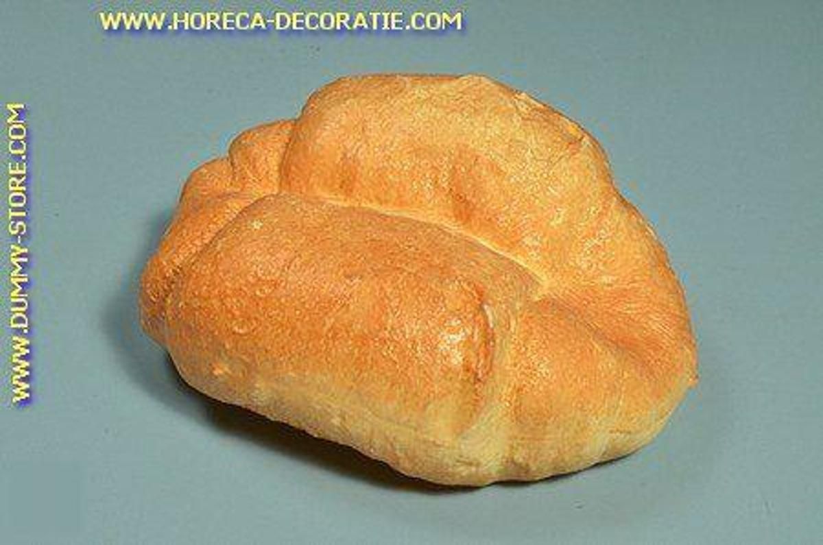 Horeca-decoratie.com Duits broodje GROOT - 170 x 145 mm - brooddummy