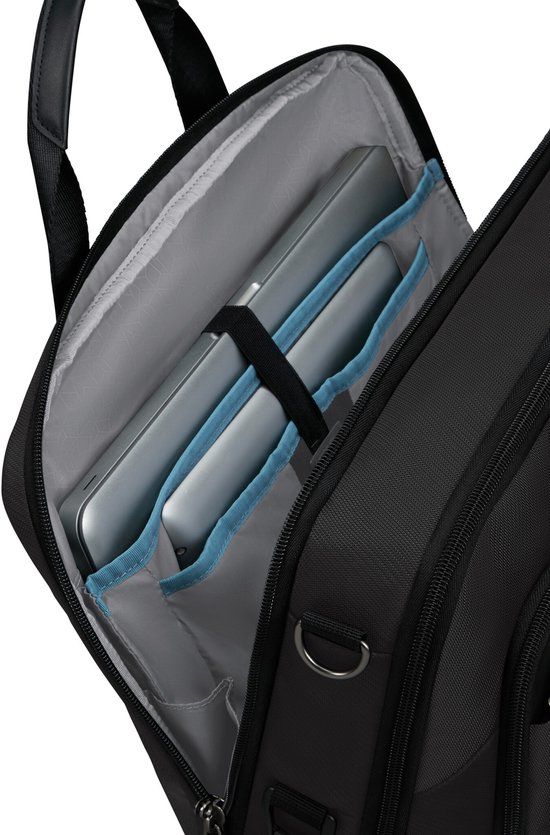 Samsonite Evosight Bailhandle 15.6 inch Aktetas Zwart