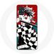 Maniacase Hoesje voor Samsung Galaxy A51 5G Tanjiro Demon Slayer Kimetsu no Yaiba Anime