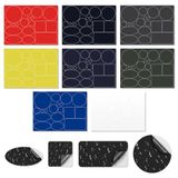 Kledingpatches om op te strijken, voor binnen en buiten, sterkste lijm, 100% katoen, verschillende reparatieset
