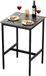 VEVOR Bartafel Hoge Tafel Bistrotafel Cocktailbar Eetkamer 610x610x914mm