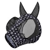 Imperial Riding Vliegenmasker "Trail Ride" zonder neusbescherming, zwart AOP, Full