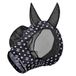 Imperial Riding Vliegenmasker "Trail Ride" zonder neusbescherming, zwart AOP, Full