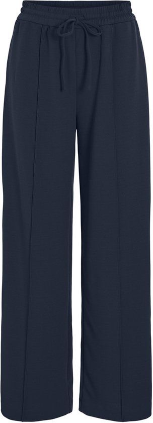 VILA Clua High Waist Broek Dames - Maat M - Navy