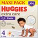 Huggies® Extra Care luierbroekjes Maat 4 (9-14 kg) - 104 stuks