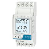 Orbis Zeitschalttechnik DATA LOG 2 230 V DIN-rail schakelklok Digitaal 250 V/AC