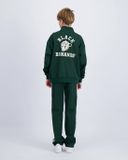 Black Bananas KIDS TAPED VARSITY TRACKSUIT Unisex Green Katoen
