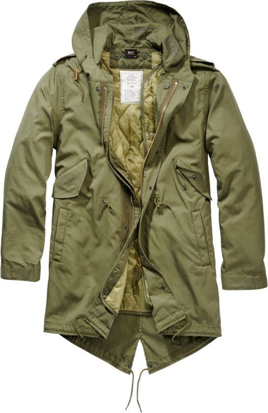 Brandit M51 Parka Heren Parka - olijf - XXL