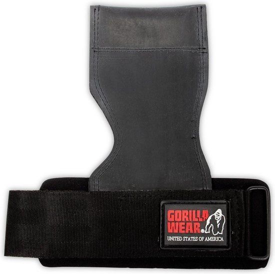 Gorilla Wear Lifting Grips - Black - One Size