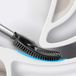 Unyqoos Brosse de toilette en silicone - Noir