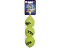 Nobby Tennisbal met piep - Geel - ø 6,4 cm - 3 stuks