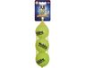 Nobby Tennisbal met piep - Geel - ø 6,4 cm - 3 stuks