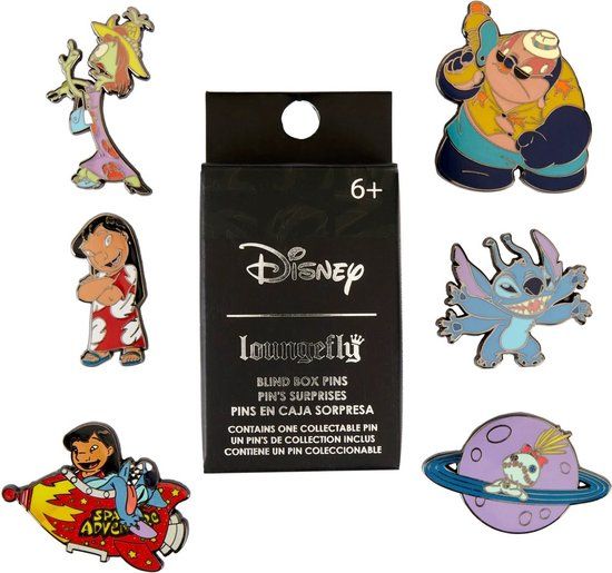 Loungefly Disney Loungefly Lilo & Stitch Space Adventure Blind Box Enamel Pins