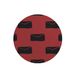 Questo Casa Ronde Digitally Printed Mouse Pad, Non-Slip Bottom, for Office and Home, Diameter: 22 cm