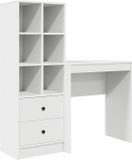 vidaXL Bureau Wit 115,5 x 40 x 127 cm