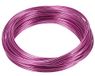 mumbi 31586 knutseldraad van aluminium, 10 m, 2 mm, violet