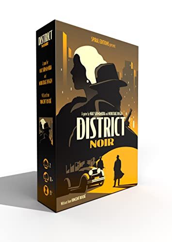 Studio Supernova District Noir Duel op de laatste kaart, een kaartspel