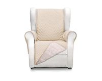 Martina Home Bankhoes Milano 1-zits, beige/linnen