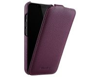 Melkco Leather Jacka iPhone 13 Pro Max Hoesje Violet