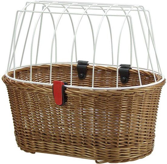 KlickFix Doggy Basket Fietskoffer- & Mand Korbklip bruin