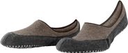 FALKE Cosyshoe Noppen op de zool wol huissokken heren bruin - maat 41-42