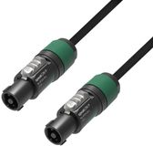 Adam Hall K5S225SS0200 audio kabel 2 m Speakon Zwart